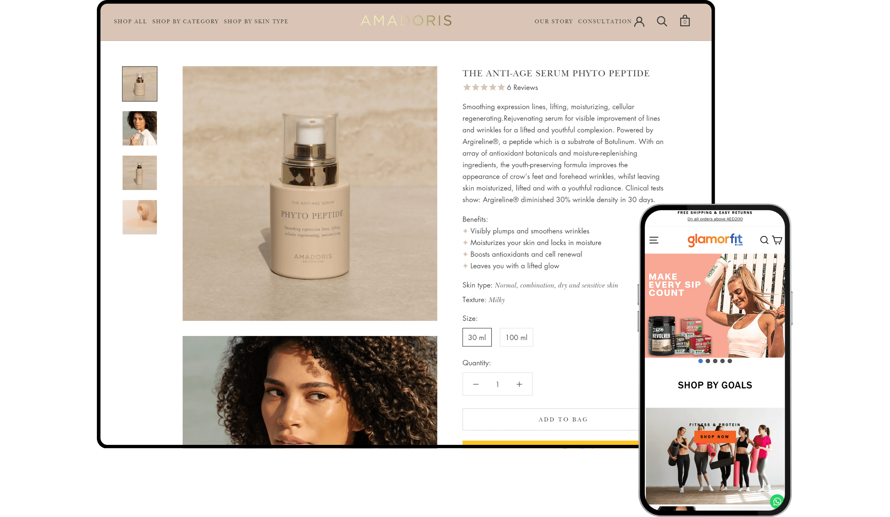 Amadoris - Shopify Store by Experts in Shopify Dubai