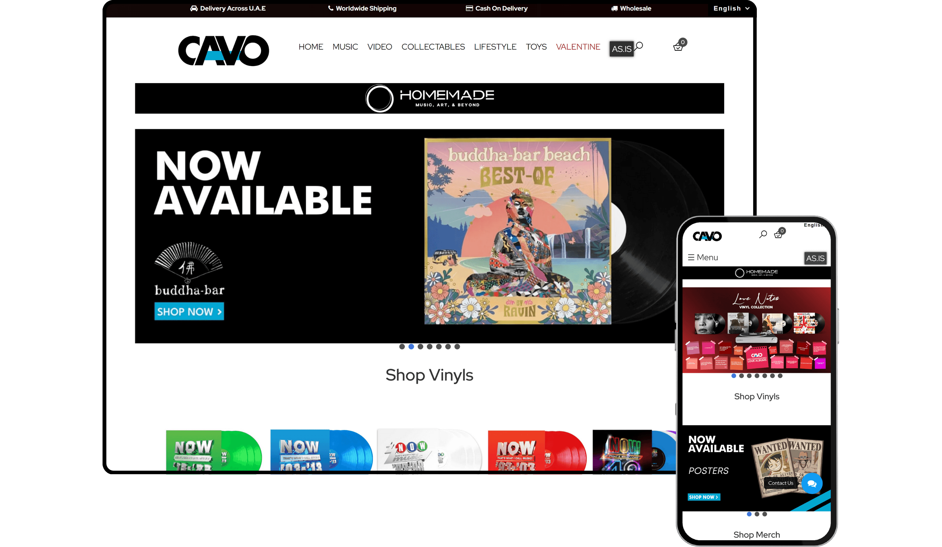 CAVO - Shopify Store by Experts in Shopify Dubai