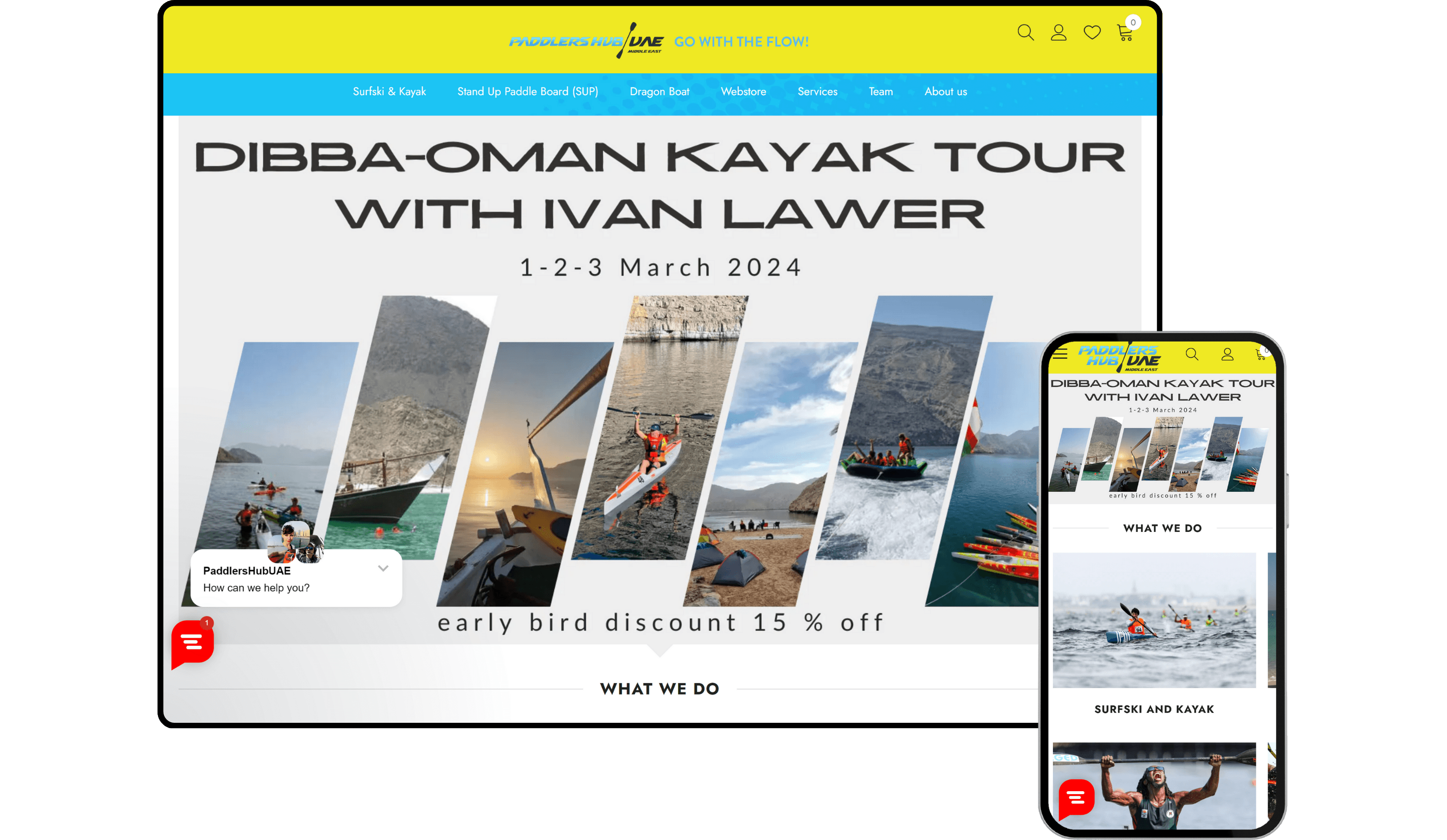 Paddlers Hub - Shopify Store by Experts in Shopify Dubai