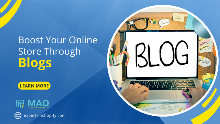 What are the benefits of blogs on an E-Commerce Store?