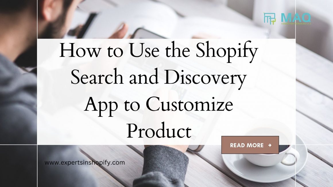 How to Use the Shopify Search and Discovery App to Customize Product