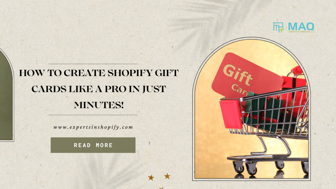 How to Add Gift Cards Functionality in Shopify