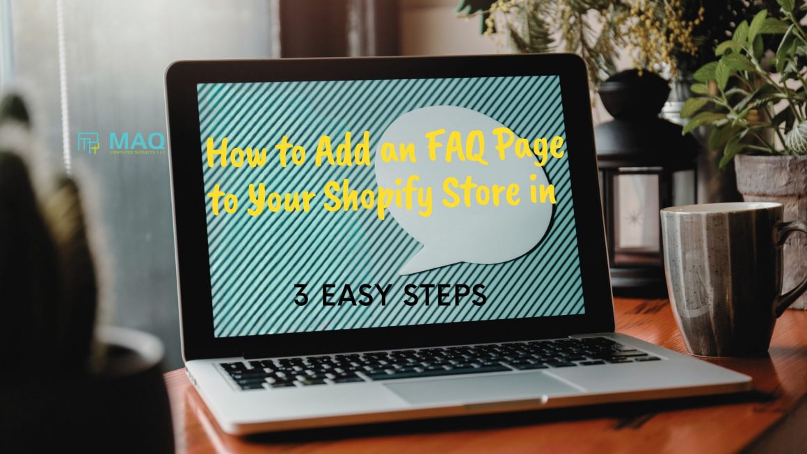 How to Add an FAQ Page to Your Shopify Store in 3 Easy Steps